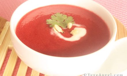 Vegan Recipe: Soy Beetroot Soup