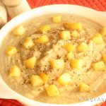 Vegan Recipe: Eryngii Mushroom and Cashew Nut Soup