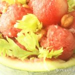 Vegan Recipe: Refreshing Fruit and Veggie Salad in Watermelon Basket