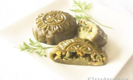 Vegan Recipe: Steamed Wormwood Leaf Glutinous Rice Dumplings