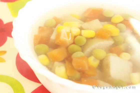 Burdock and Mixed Vegetable Soup 牛蒡杂锦蔬菜汤