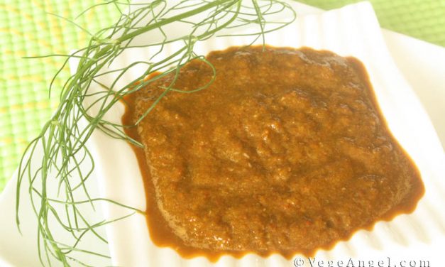 Vegan Recipe: Fennel and Chilli Salsa