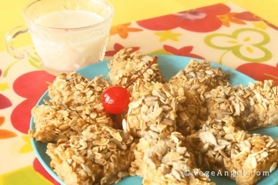 Oat and Sunflower Seed Snack Bars 燕麦葵花籽营养粑