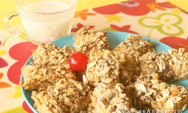 Vegan Recipe: Oat and Sunflower Seed Snack Bars