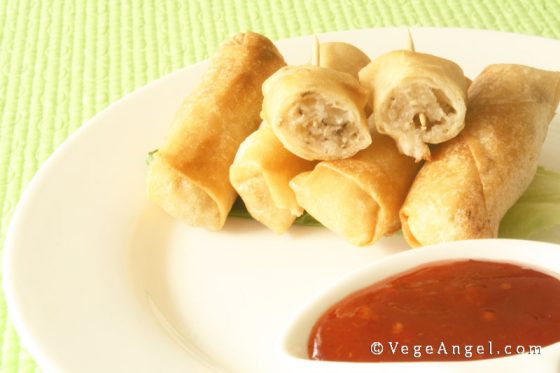 Yam Spring Rolls 山药春卷