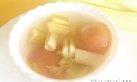 Vegan Recipe: Celery and Apple Soup
