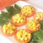 Vegan Recipe: Mini Carrot and Sweet Corn Salad Bites
