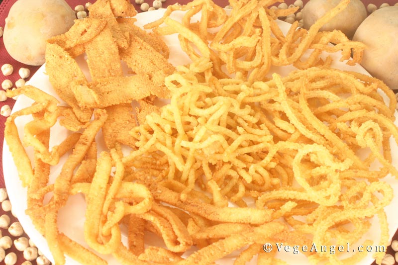 Vegan Recipe: Crunchy Mashed Potato Strips