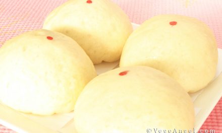 Vegan Recipe: Steamed Red Bean Buns