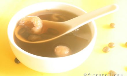 纯素食谱：龙眼黑豆汤