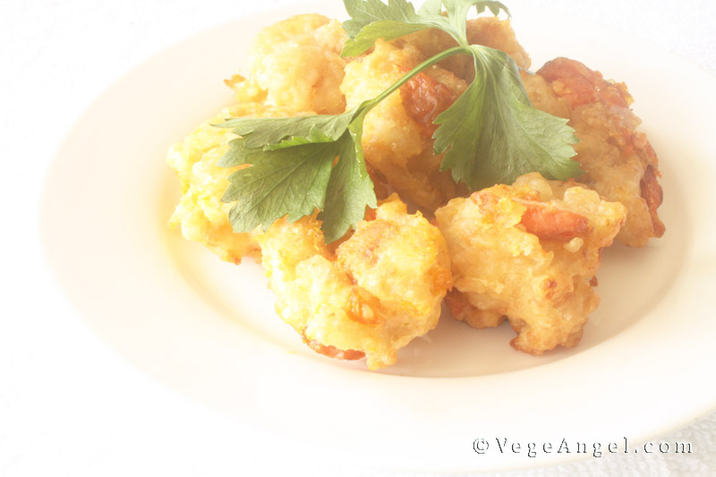 Vegan Recipe: Fried Carrot and Soy Mince Balls