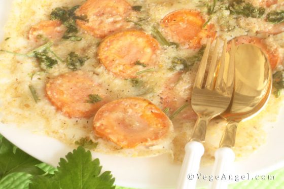 Vegan Carrot Omelette 胡萝卜芫茜煎饼