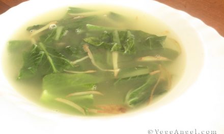 Vegan Recipe: Nutritional Choy Sum Soup