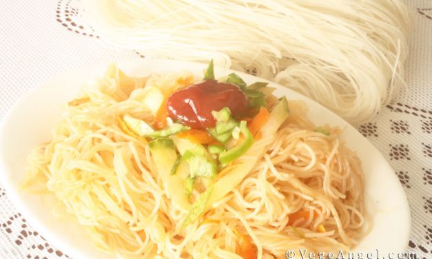 Vegan Recipe: Sweet and Sour Fried Rice Vermicelli