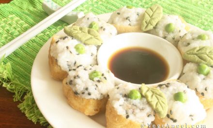 Vegan Recipe: Bean Curd Puff Sushi