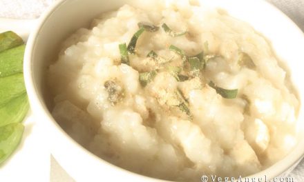 Vegan Recipe: Nori and Tofu Congee