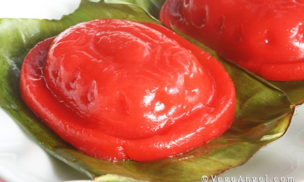 Vegan Recipe: Red Tortoise Cakes (Ang Ku Kueh)