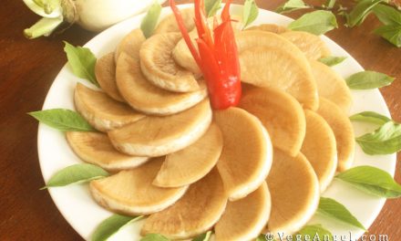 Vegan Recipe: Balsamic Vinegar Pickled Daikon