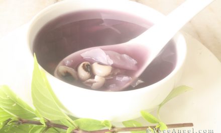 纯素食谱：紫甘蓝眉豆汤