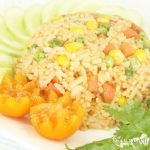 Vegan Recipe: Vegetable Fried Rice with Chili Sauce