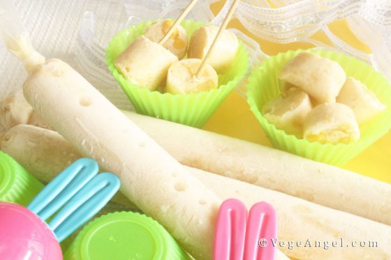 Sweet Corn and Coconut Milk Popsicles 甜玉米椰奶冰淇淋