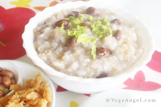 Groundnut and Turnip Congee 花生米菜脯粥