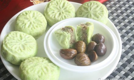 Vegan Recipe: Sugar-Free Vegetarian Chestnut Mooncake