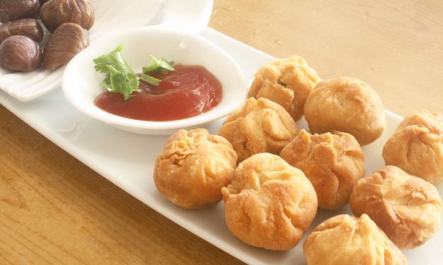 Vegan Recipe: Fried Chestnut Dumplings