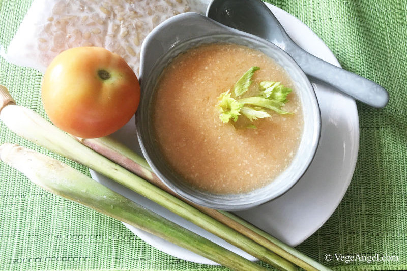 Vegan Recipe: Tempeh Sour Soup